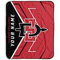 Pegasus San Diego State Aztecs 50" x 60" Arrow Personalized Fleece Blanket