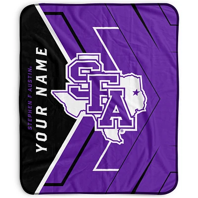 Pegasus Stephen F Austin Lumberjacks 50" x 60" Arrow Personalized Fleece Blanket