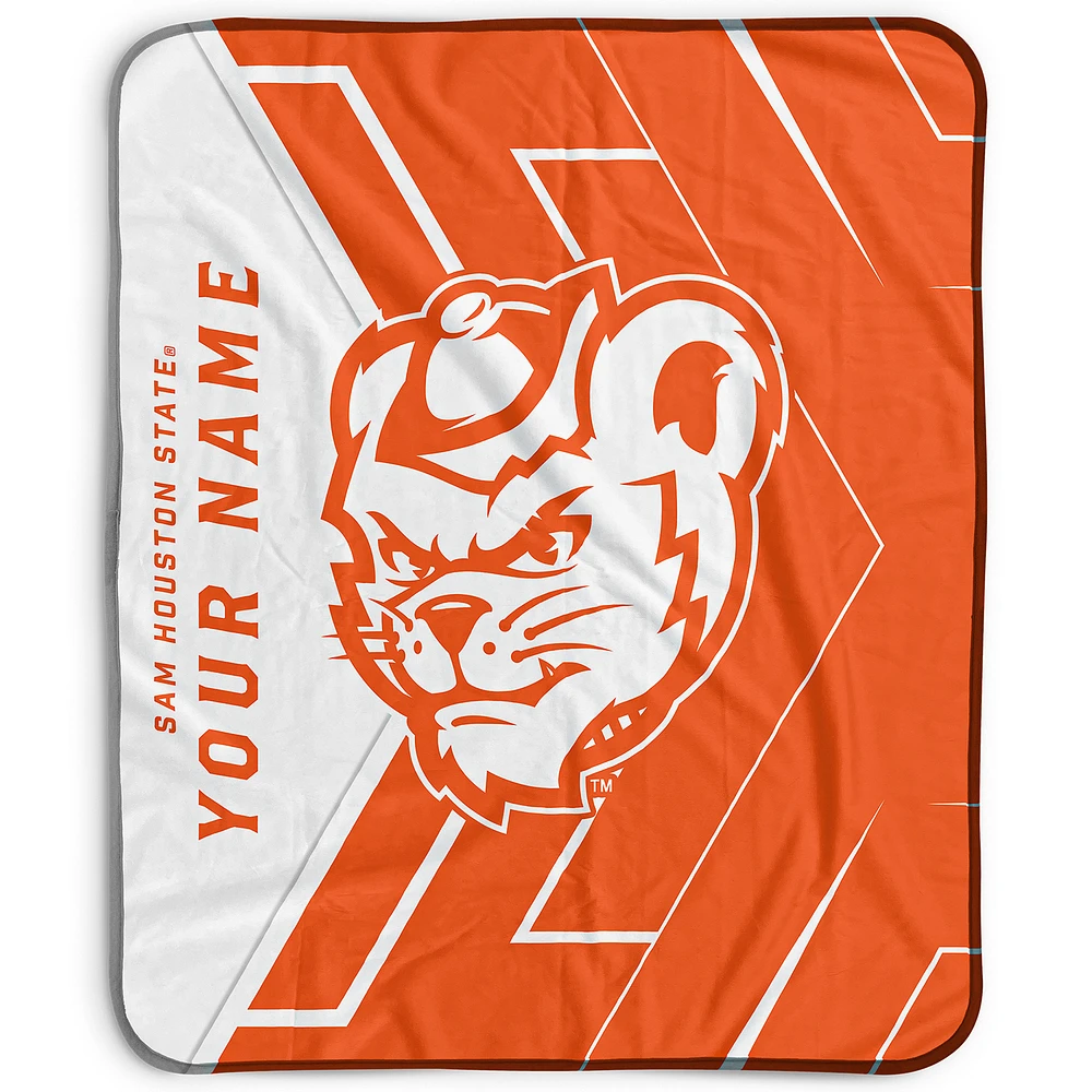 Pegasus Sam Houston State Bearkats 50" x 60" Arrow Personalized Fleece Blanket