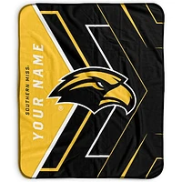 Pegasus Southern Miss Golden Eagles 50" x 60" Arrow Personalized Fleece Blanket
