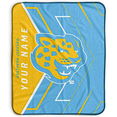 Pegasus Southern University Jaguars 50" x 60" Arrow Personalized Fleece Blanket