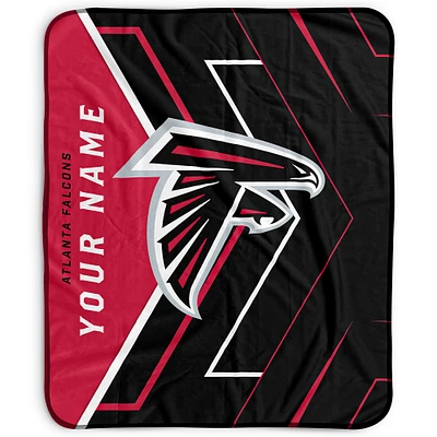 Pegasus Atlanta Falcons 50" x 60" Arrow Personalized Fleece Blanket