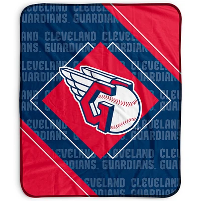 Pegasus Cleveland Guardians 50" x 60" Diamond Logo Fleece Blanket
