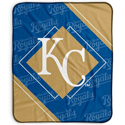 Pegasus Kansas City Royals 50" x 60" Diamond Logo Fleece Blanket