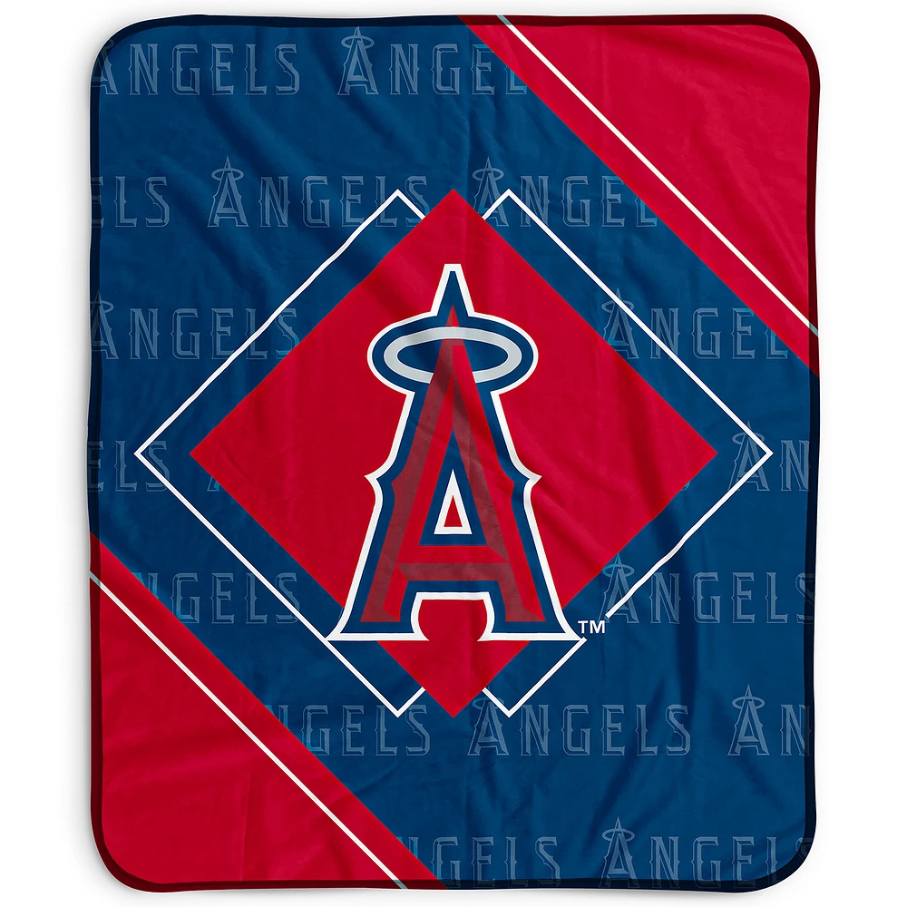 Pegasus Los Angeles Angels 50" x 60" Diamond Logo Fleece Blanket