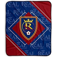 Pegasus Real Salt Lake 50" x 60" Diamond Logo Fleece Blanket
