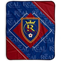 Pegasus Real Salt Lake 50" x 60" Diamond Logo Fleece Blanket
