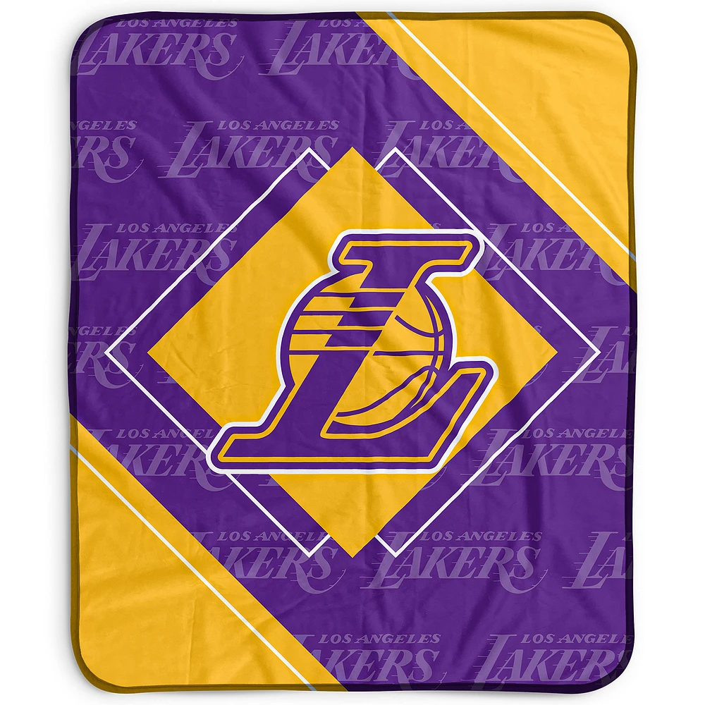 Pegasus Los Angeles Lakers 50" x 60" Diamond Logo Fleece Blanket