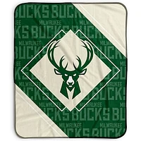Pegasus Milwaukee Bucks 50" x 60" Diamond Logo Fleece Blanket