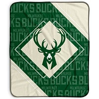 Pegasus Milwaukee Bucks 50" x 60" Diamond Logo Fleece Blanket