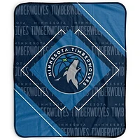 Pegasus Minnesota Timberwolves 50" x 60" Diamond Logo Fleece Blanket