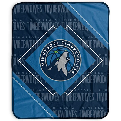 Pegasus Minnesota Timberwolves 50" x 60" Diamond Logo Fleece Blanket