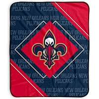 Pegasus New Orleans Pelicans 50" x 60" Diamond Logo Fleece Blanket