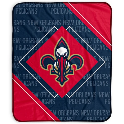 Pegasus New Orleans Pelicans 50" x 60" Diamond Logo Fleece Blanket