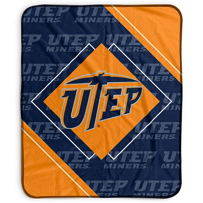 Pegasus UTEP Miners 50" x 60" Diamond Logo Fleece Blanket