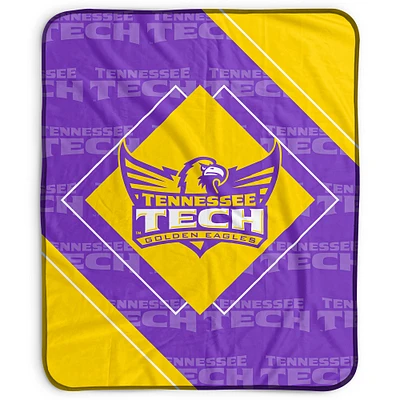Pegasus Tennessee Tech Golden Eagles 50" x 60" Diamond Logo Fleece Blanket