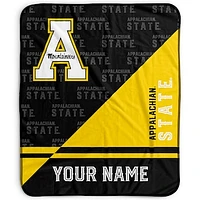 Pegasus Appalachian State Mountaineers 50" x 60" Split Wordmark Personalized Fleece Blanket
