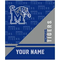 Pegasus Memphis Tigers 50" x 60" Split Wordmark Personalized Fleece Blanket