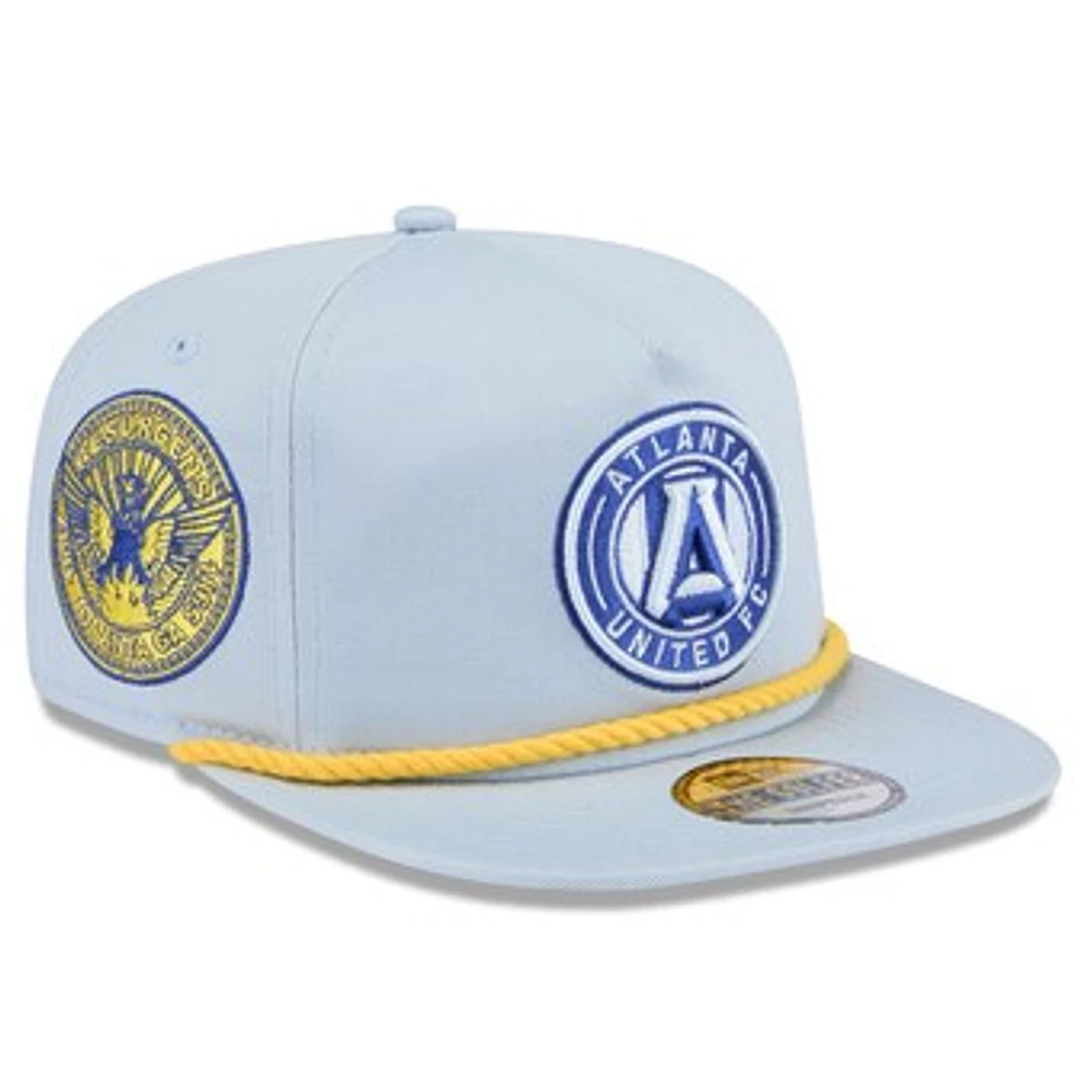 Men's New Era  Light Blue Atlanta United FC 2024 Jersey Hook Golfer Adjustable Hat