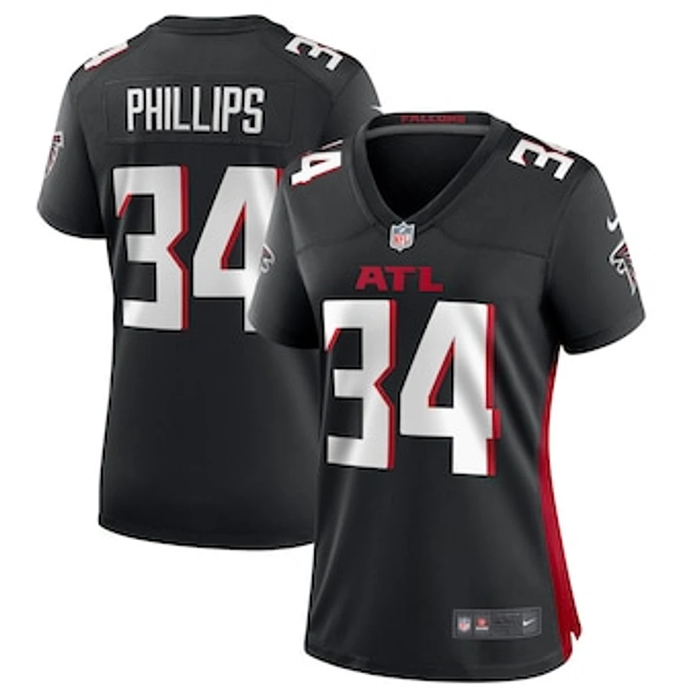 Women's Nike Clark Phillips III  Black Atlanta Falcons Team Game Jersey