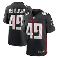 Men's Nike Liam McCullough  Black Atlanta Falcons Team Game Jersey