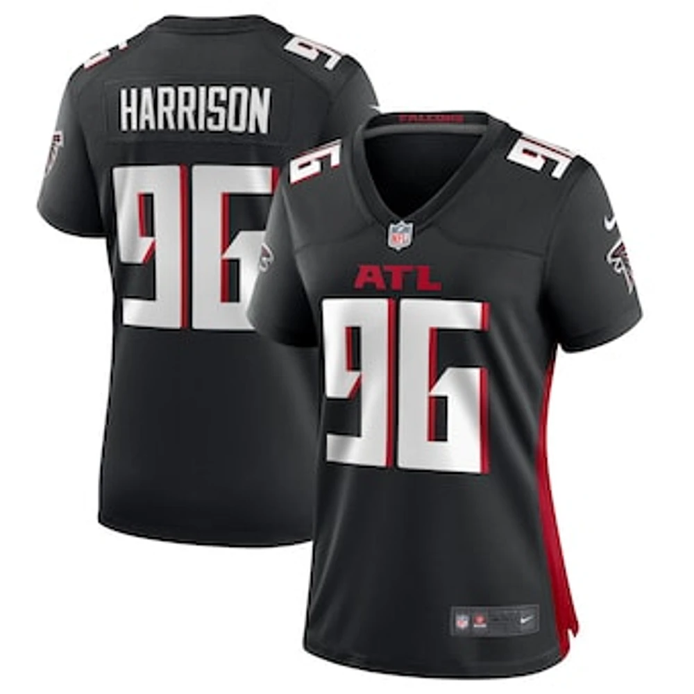 Women's Nike Zach Harrison  Black Atlanta Falcons Team Game Jersey