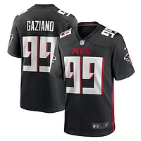 Men's Nike Joe Gaziano  Black Atlanta Falcons Team Game Jersey