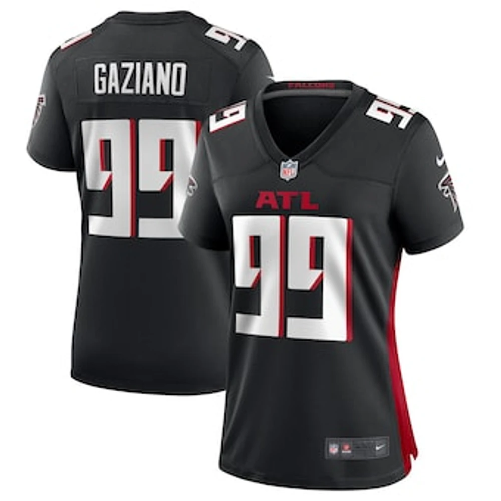 Women's Nike Joe Gaziano  Black Atlanta Falcons Team Game Jersey