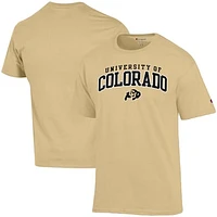 Men's Champion Gold Colorado Buffaloes Property Of T-Shirt