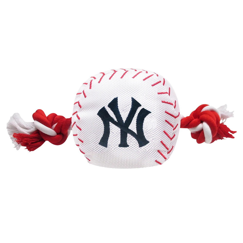 New York Yankees Baseball Rope Toy