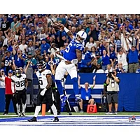 Anthony Richardson Indianapolis Colts Unsigned Rushing TD Celebration Photograph