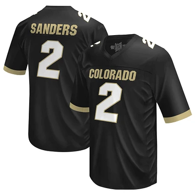 Men's Original Retro Brand Shedeur Sanders Black Colorado Buffaloes  NIL Football Player Jersey