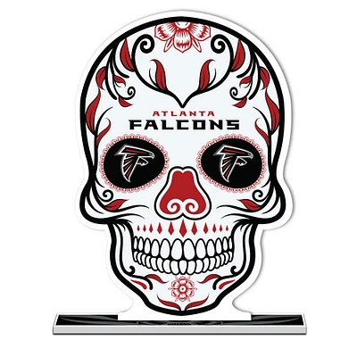 Atlanta Falcons 10" Sugar Skull Standee