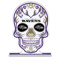 Baltimore Ravens 10" Sugar Skull Standee