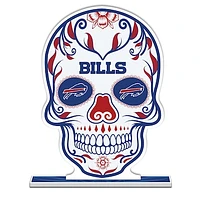 Buffalo Bills 10" Sugar Skull Standee