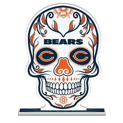 Chicago Bears 10" Sugar Skull Standee