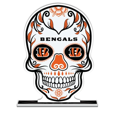 Cincinnati Bengals 10" Sugar Skull Standee