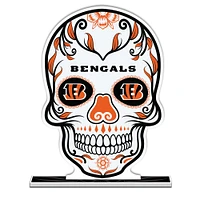 Cincinnati Bengals 10" Sugar Skull Standee