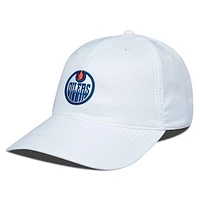 Men's Levelwear White Edmonton Oilers Matrix Adjustable Hat