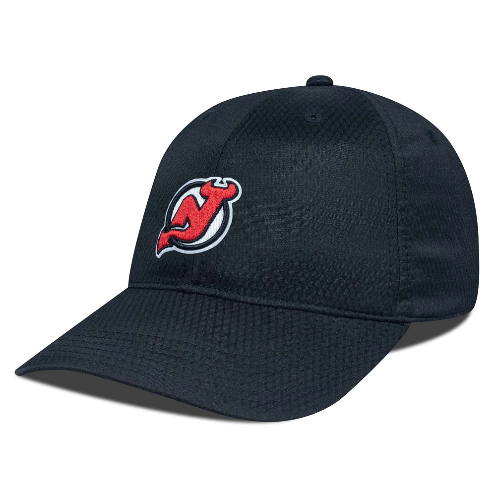 Men's Levelwear Black New Jersey Devils Matrix Adjustable Hat