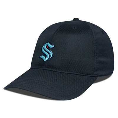 Men's Levelwear Black Seattle Kraken Matrix Adjustable Hat