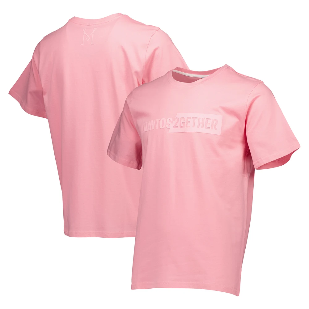 Men's Pink Inter Miami CF Community Heavyweight Relaxed T-Shirt