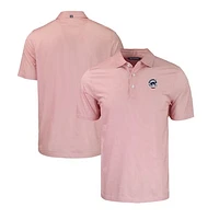 Men's Cutter & Buck  White/Red Chicago Cubs Stars & Stripes Pike Eco Symmetry Print Stretch Recycled Polo