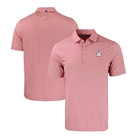 Men's Cutter & Buck  Red/White Houston Astros Stars Stripes Forge Eco Double Stripe Stretch Recycled Polo