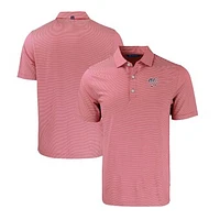 Men's Cutter & Buck  Red/White Washington Nationals Stars Stripes Forge Eco Double Stripe Stretch Recycled Polo