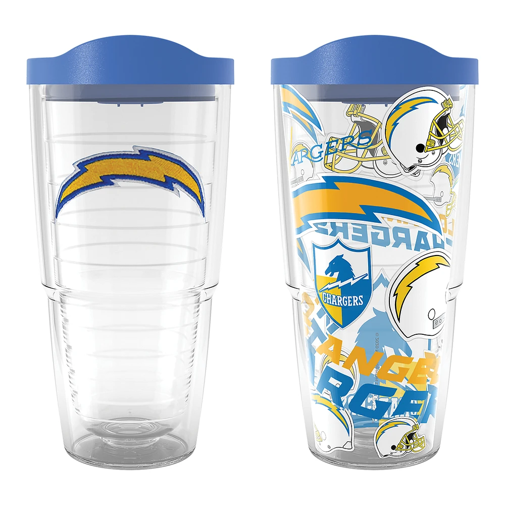 Tervis  Los Angeles Chargers NFL 2 Pack Allover & Emblem