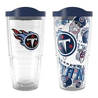 Tervis  Tennessee Titans NFL 2 Pack Allover & Emblem