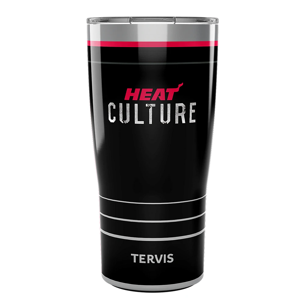 Tervis  Miami Heat 2023/24 City Edition 20oz. Stainless Steel Tumbler