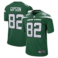 Men's Nike Xavier Gipson Gotham Green New York Jets  Team Game Jersey