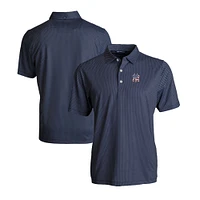 Men's Cutter & Buck  Navy/White New York Yankees Stars Stripes Big Tall Pike Eco Symmetry Print Stretch Recycled Polo